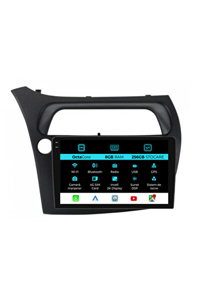 NavStore Navigatie Dedicata Honda Civic VII Hatchback (2006-2011), 2K, 8Gb Ra...