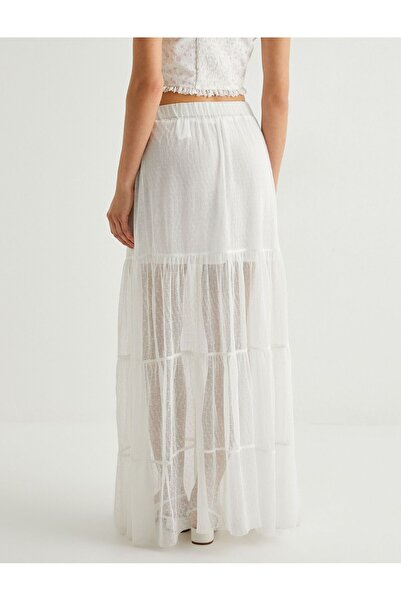 Koton Long Tulle Skirt