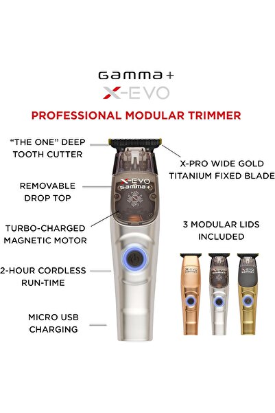 Gamma Piu ماكينة قص الشعر X-EVO