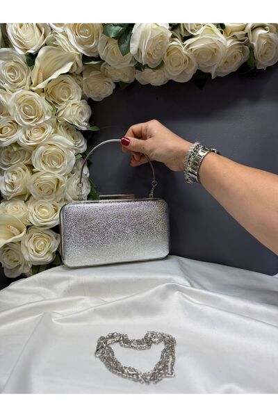 MİOSSA حقيبة فستان سهرة نسائية لامعة