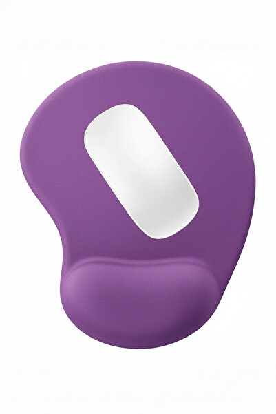 Boldy Wrist Support Mousepad - Non-Slip Mouse Pad - Mouse Pad - Oval Cut Mouse Mat - Oval Cut Mousepad