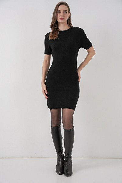 Hiccup Bdart Basic Mini Knitwear Dress
