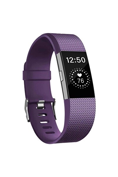 Mi7a Fitbit Charge 2 Akıllı Saat Uyumlu Silikon Kordon/Kayış