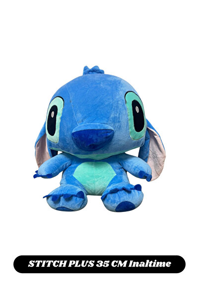 Stitch Plush toy 35 cm – blue plush toy, soft and fluffy (quality material)