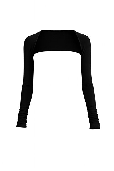 rashera Uzun Kollu Bolero – Modern Çizgi, Kusursuz Form (Siyah)