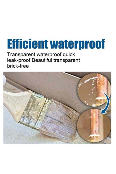Generic Transparent Waterproof Coating - 100ml x2, Invisible Water-Resistant Sealant