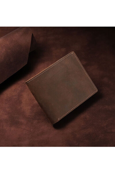 Rugiio Brown Horizontal Wallet