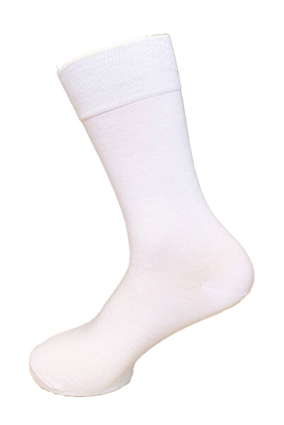 locarno Locarno Allergy and Diabetic Special Long Socks - White