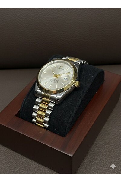 Feronnucci Zircon Gold Steel Wristwatch + Bracelet as a Gift