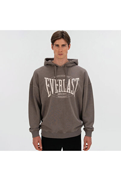 EVERLAST Αυθεντικό Ανδρικό Φούτερ Μποξ σε Μεγάλο Μέγεθος, Γκρι