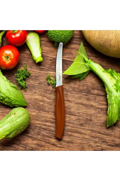 The Mia CUTT MUTFAK BIÇAĞI 13 CM - TURUNCU