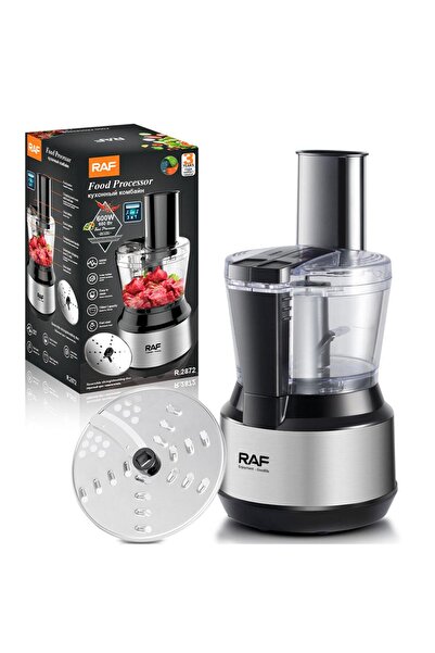 raf 3-in-1 600W Food Processor with 750ml Bowl – Chopper, Slicer & Shredder (R.2872)