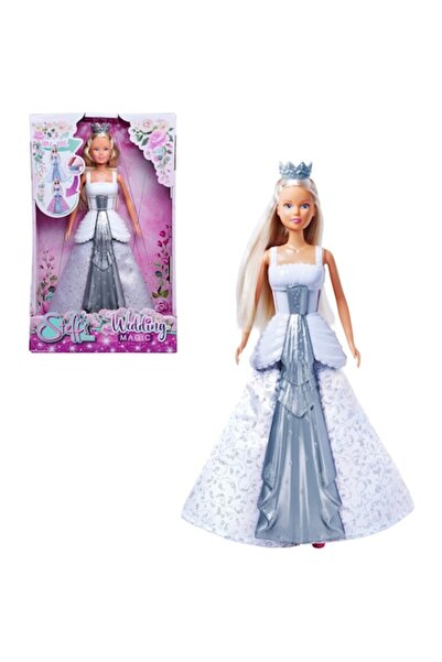 Simba Steffi Magic Wedding Doll, Plastic, 3+ years, 33x20x8 cm, Multicolor