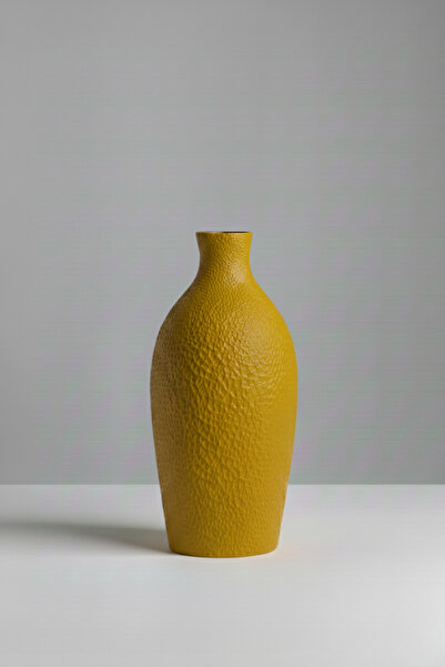 Smile3D Dekoratif Dokulu Vazo 20 cm 3d Ağır Baskı