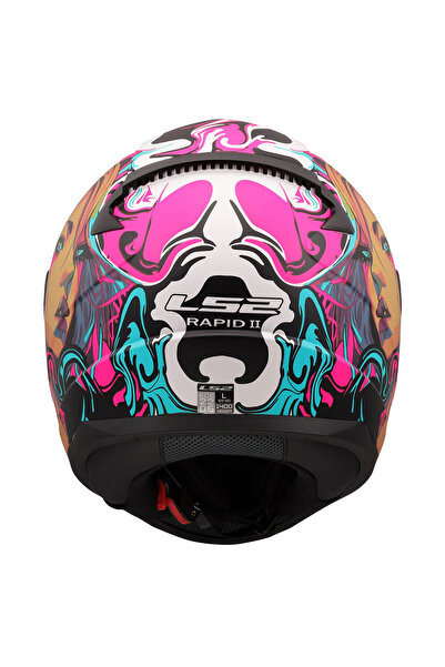 LS2 RAPID 2 CYBERG MAT MOR KASK