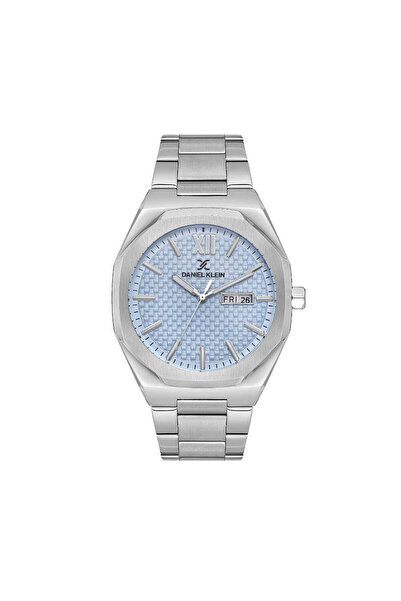 Daniel Klein Premium Silver Stainless Steel Watch for Men DK.1.14149-4
