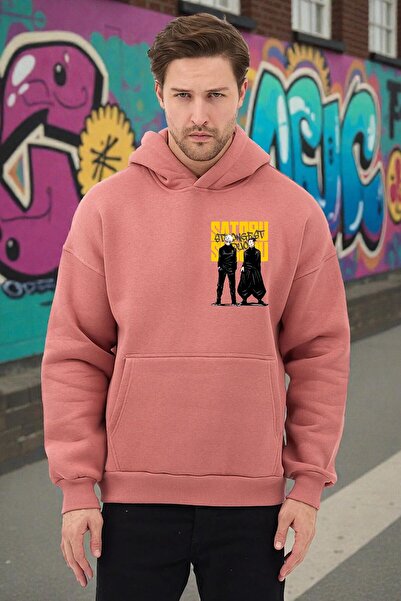 FG KONNİCHİWA Φούτερ Anime Kaisen Jujutsu με κουκούλα Ανδρικό Γυναικείο με κουκούλα Cosplay Gojo Satoru