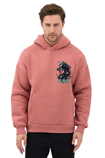 FG KONNİCHİWA Φούτερ Anime Kaisen Jujutsu με κουκούλα Ανδρικό Γυναικείο με κουκούλα Cosplay Gojo Satoru