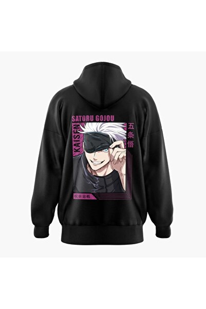 FG KONNİCHİWA Φούτερ Anime Kaisen Jujutsu με κουκούλα Ανδρικό Γυναικείο με κουκούλα Cosplay Gojo Satoru