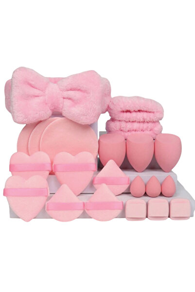 Xevo InfinityGlow Complete Makeup Set, 21 Pieces, Sponges and Other Accessories, by