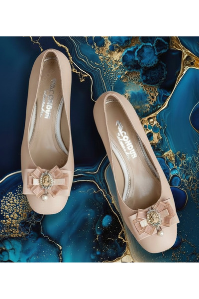 CONDUR by alexandru Γυναικεία Παπούτσια με Χοντρό Τακούνι Μέρι Νουντ