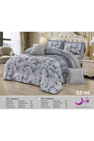 Moon Luxury winter set for two people, warm winter wear, made of high-quality faux fur, 6 pieces