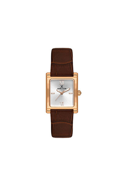 Daniel Klein Premium Dark Brown Leather Watch for Women DK.1.14112-6