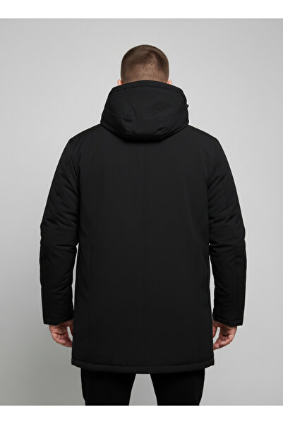 DYNAMO Men's Hooded Rain and Windproof Coat