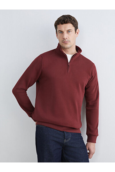 LC Waikiki Ανδρικό χοντρό φούτερ με ψηλό γιακά και μακριά μανίκια