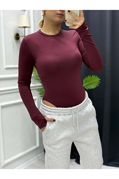 BERİLLİON Halter Neck Snap-On Bodysuit