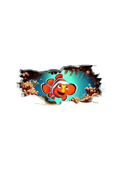 autostickere Autocolant 3D Nemo