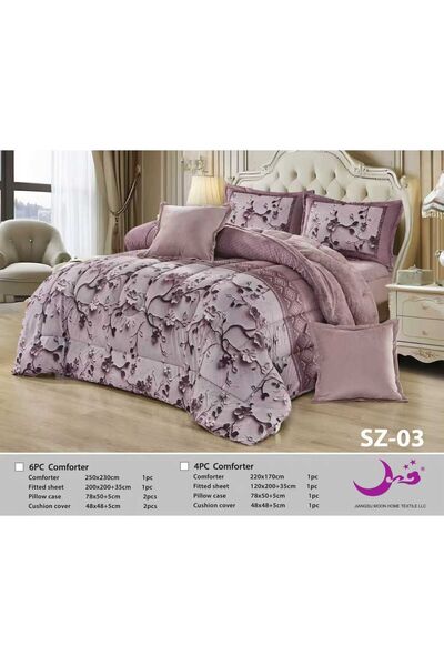 Moon Luxury winter set for two people, warm winter wear, made of high-quality faux fur, 6 pieces