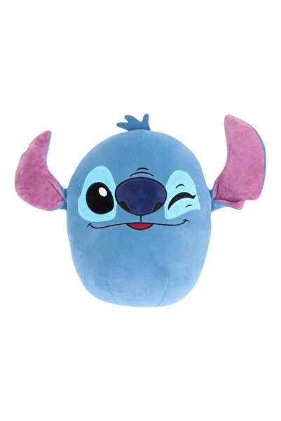Stitch Pernă din pluș super moale, squishy, pentru copii, albastru, 32 cm, Ha...