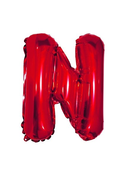 OEM Balon Litera N, Roșu, 40 cm