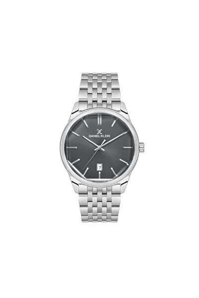 Daniel Klein Premium Silver Stainless Steel Watch for Men DK.1.14144-2