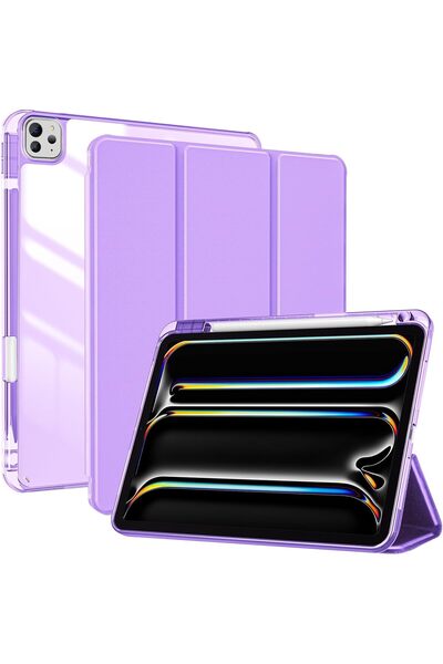 genernic CAT-COT iPad Pro 13 inch ″ Protective Smart Cover – Lightweight Flip Case with Multi-Angle Stand