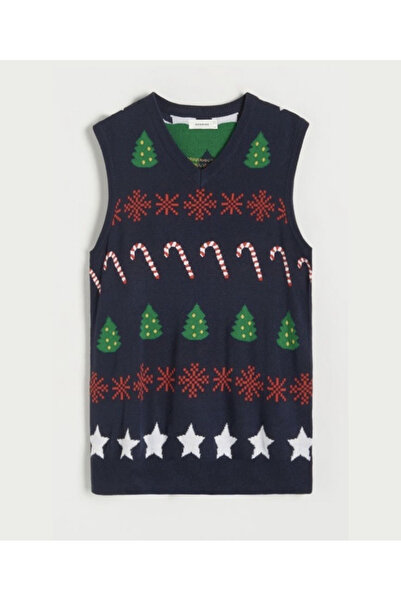 Reserved Vest, Navy Blue