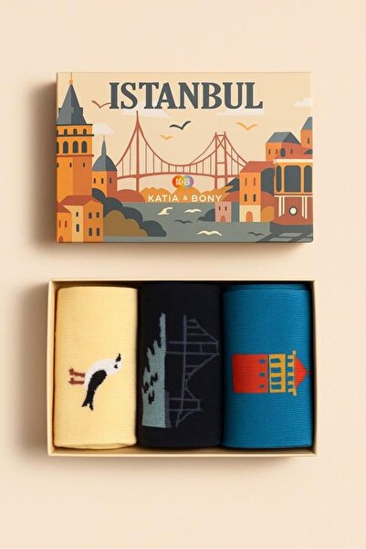 BONY SOCKS Ειδική Συλλογή Κουτιά Ιστορικής Αντικειμένων της Κωνσταντινούπολης...