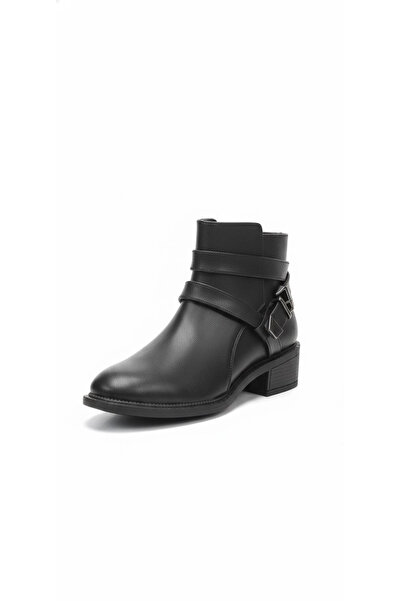 Ustalar Ayakkabı Çanta Black Women's Daily Boots 640.2414-04