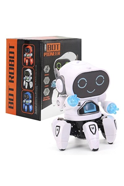 zyteq Jucarie interactiva robot inteligent ZYTEQ®️ pentru copii, cu lumina LE...