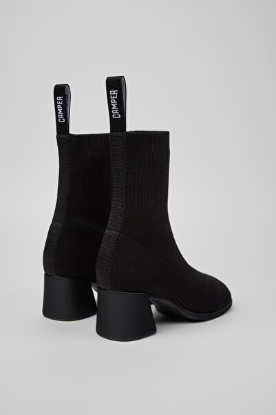 CAMPER Kora Kadın Kumaş Siyah Orta Boy Topuklu Bot