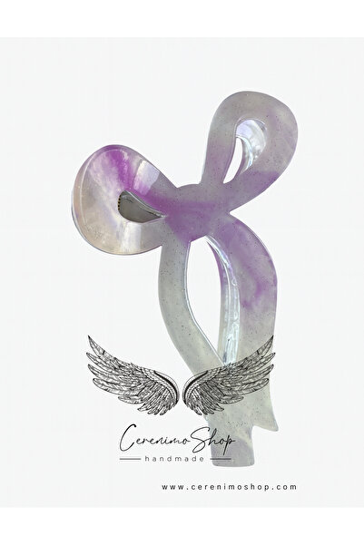 Cerenimo Shop مشبك كبير الحجم بمظهر الشريط