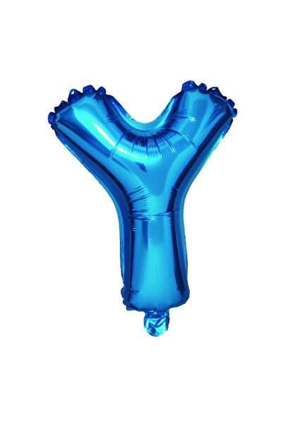 OEM Balon Litera Y, Albastru, 40cm