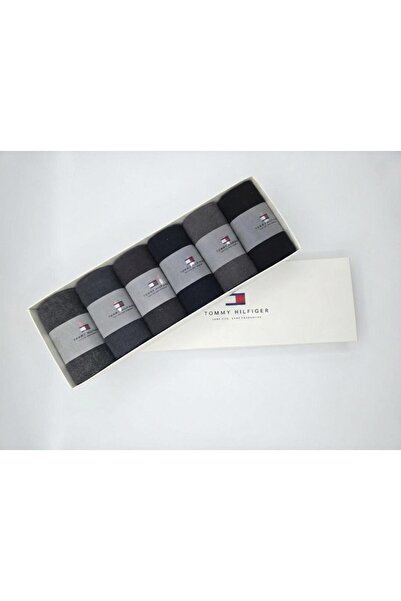 Tommy Hilfiger Set șosete lungi - 6 perechi, Multicolor, 41-47