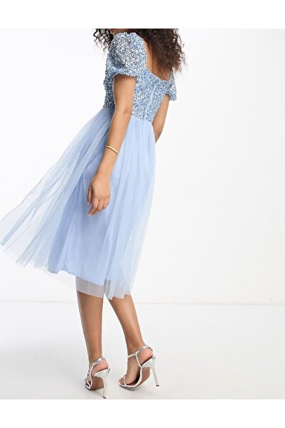 Maya Deluxe Medium dress, Blue