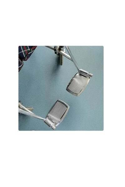 MEDİKALCİM Tekerlekli Sandalye Ayak Basma Pedalı Metal