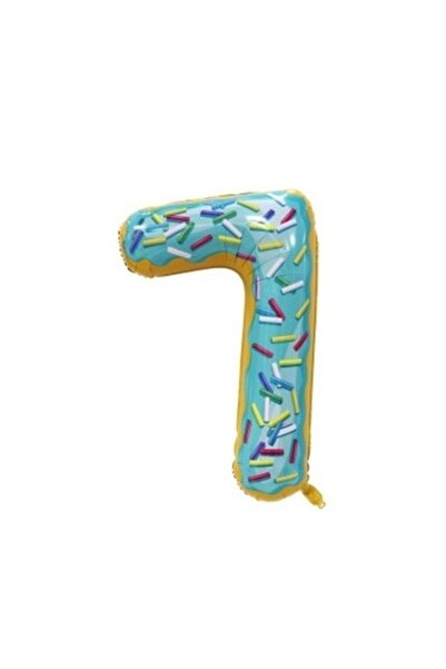 OEM Balon numărul 7, model gogoașă, 100 cm