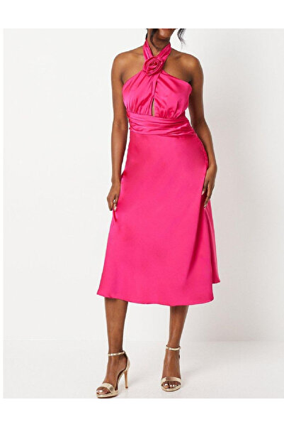 Coast Medium dress, Fuchsia
