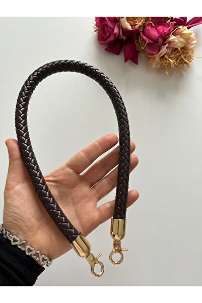 zg hobi aksesuar Strap for Knitted Bags Made of Artificial Leather with Gold ...