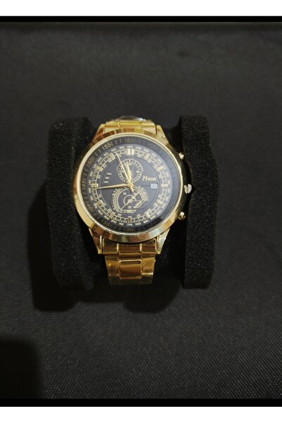 piratikcozumshop Men's Watch Hkun Wants to Add Nobility to Time with Its Classic Quartz Movement.